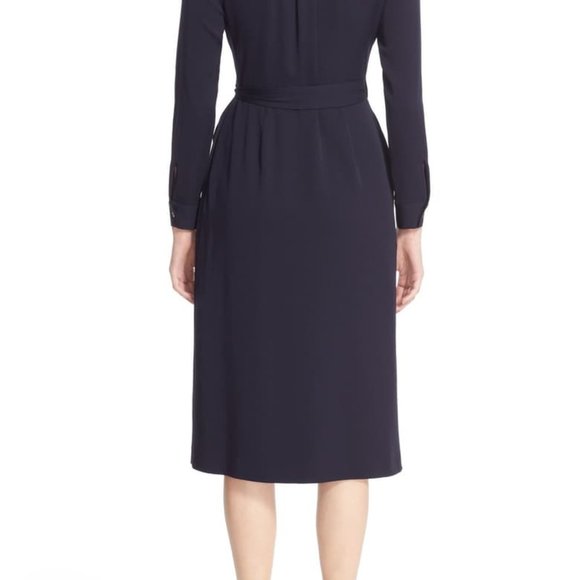 Satin Georgette Wrap Dress Caroline Issa SOLD OUT! - Picture 2 of 5